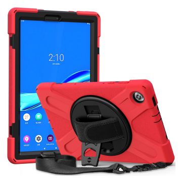 Lenovo Tab M10 FHD Plus Hybrid Silikon Etui - Rød