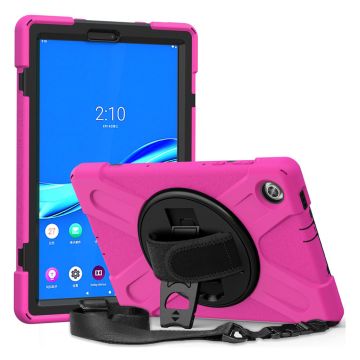 Lenovo Tab M10 FHD Plus Hybrid Silikon Etui - Rose