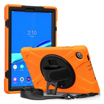 Lenovo Tab M10 FHD Plus Hybrid Silikon Etui - Oransje