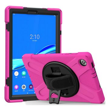 Lenovo Tab M10 FHD Plus 360°-sving Silikon Etui - Rose