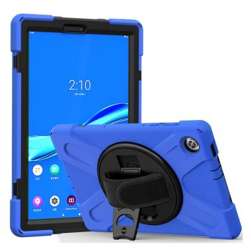 Lenovo Tab M10 FHD Plus 360°-sving Silikon Etui - Blå