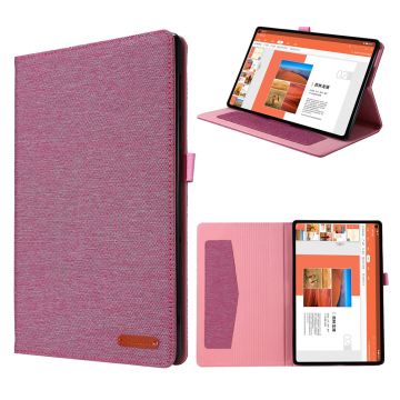 Lenovo Tab M10 FHD Plus Klut Theme Lær Etui - Rosa