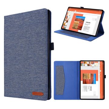 Lenovo Tab M10 FHD Plus Klut Theme Lær Etui - Blå