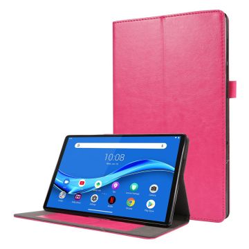 Crazy Horse Lenovo Tab M10 FHD Plus Lær Flippetui - Rose