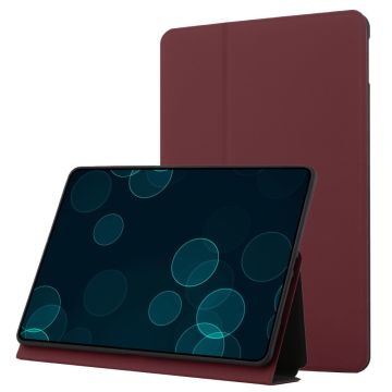 Lenovo Tab M10 FHD Plus ensfarget skinnveske - Vinrød