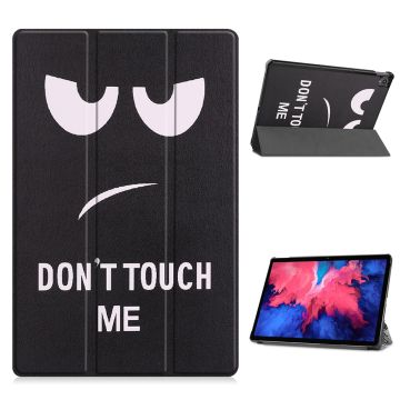 Lenovo Tab P11 Mønstret Lær Flippetui - Angry Face