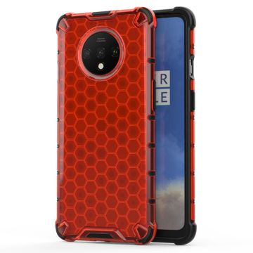 Bofink Honeycomb OnePlus 7T etui - Rød