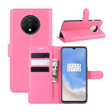 Alpha Oneplus 7t Flip Etui - Rose