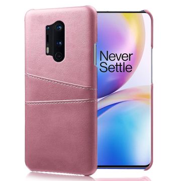 Dual Card etuit - OnePlus 8 Pro - Rose Gold