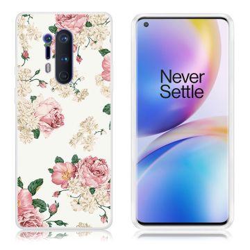 Deco OnePlus 8 Pro deksel - Blomstrende blomster