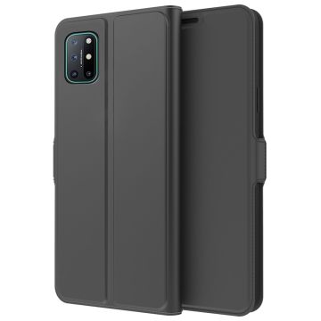 Glatt og tynt premium PU-skinnetui for OnePlus 8T - Svart