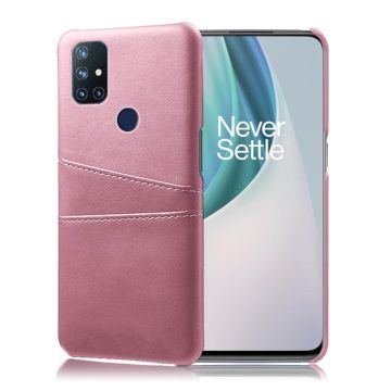 Dual Card Etui OnePlus Nord N10 5G - Rose Gull