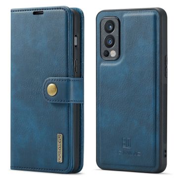 DG.Ming OnePlus Nord 2 5G 2-in-1 Lommebok Etui - Blå