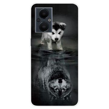 Deco OnePlus Nord N20 5G Etui - Hund og Ulv