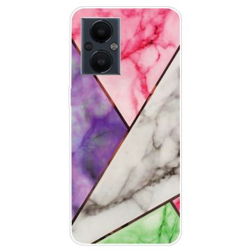 Marble OnePlus Nord N20 5G Etui - Lilla / Rose / Hvit / Grønn