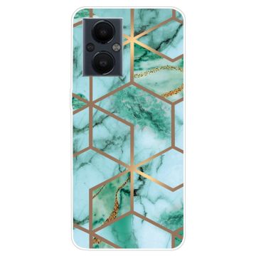 Marble OnePlus Nord N20 5G Etui - Smaragd Terning Mønster