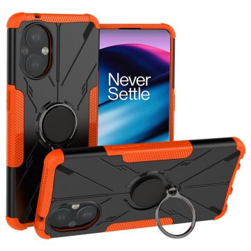 Kickstand-deksel med magnetisk ark for OnePlus Nord N20 5G - Oransje