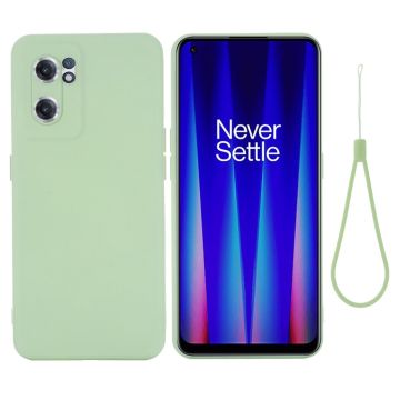 Matt flytende silikondeksel for OnePlus Nord CE 2 5G - Grønn