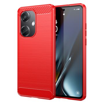 Carbon Flex Etui OnePlus Nord Ce3 5g - Rød