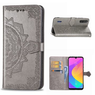 Mandala Xiaomi Mi CC9e / Mi A3 Flip case - Grå