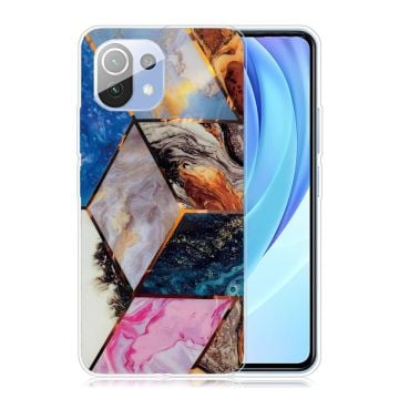 Marble Xiaomi Mi 11 Lite 5G / 11 Lite Etui - Vibrant Klinkekule Diamant