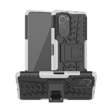 Offroad Xiaomi Mi 11i / Xiaomi Redmi K40 Pro Plus / Xiaomi Redmi K40 Pro / Xiaomi Redmi K40 / Xiaomi Poco F3 deksel - Hvit