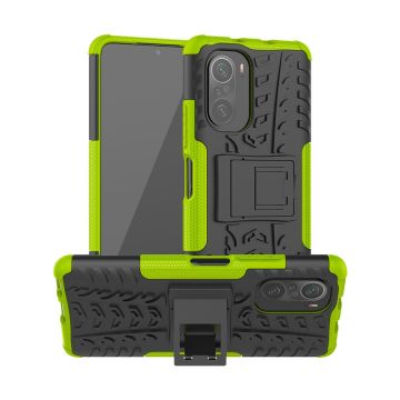 Offroad Xiaomi Mi 11i / Xiaomi Redmi K40 Pro Plus / Xiaomi Redmi K40 Pro / Xiaomi Redmi K40 / Xiaomi Poco F3 deksel - Grønn