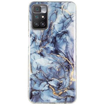 Marble Xiaomi Redmi Note 11 / 10 Prime / 10 Etui - Grå