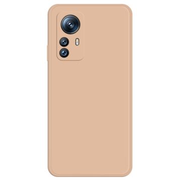 Avfaset anti-drop gummiert deksel for Xiaomi 12S Pro / 12 Pro - Oransje