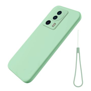 Matt flytende silikondeksel for Xiaomi Civi 2 / Xiaomi 13 Lite - Grønn