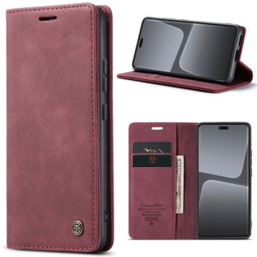 CaseMe Xiaomi Civi 2 / 13 Lite Vintage Etui - Vinrød