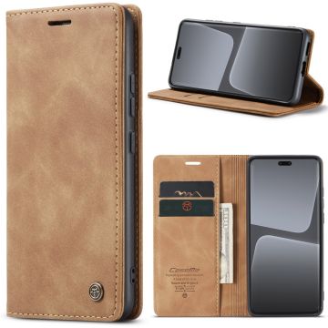 CaseMe Xiaomi Civi 2 / 13 Lite Vintage Etui - Brun