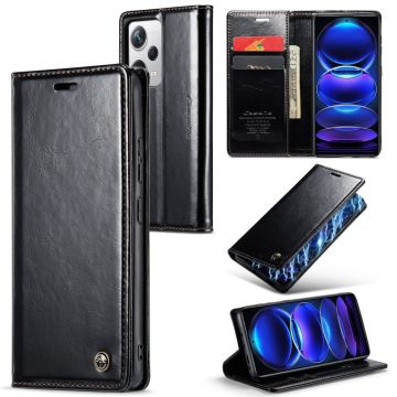 CaseMe Xiaomi Redmi Note 12 Pro Smooth Etui - Svart