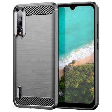 Carbon Flex Etui Xiaomi Mi A3 / Mi Cc9e - Svart