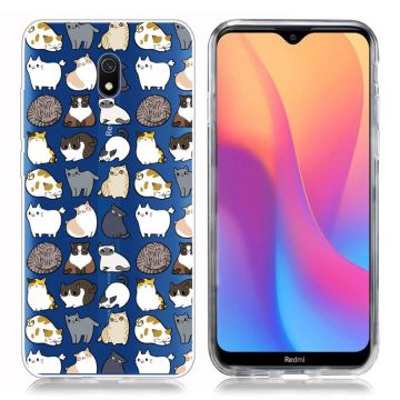 Deco Xiaomi Redmi 8A deksel - Cats