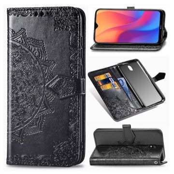 Mandala Xiaomi redmi 8A Flip Veske - Svart