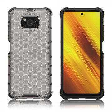 Bofink Honeycomb Xiaomi Poco X3 / X3 Nfc Etui - Hvit