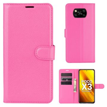 Classic Xiaomi Poco X3 / Poco X3 Nfc Flippetui - Rose