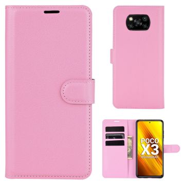 Classic Xiaomi Poco X3 / Poco X3 Nfc Flippetui - Rosa