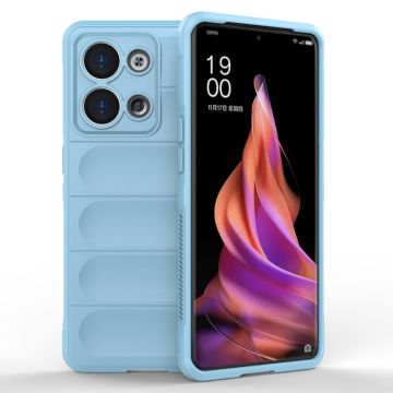 Deksel med mykt grep for Oppo Reno9 Pro - Babyblå