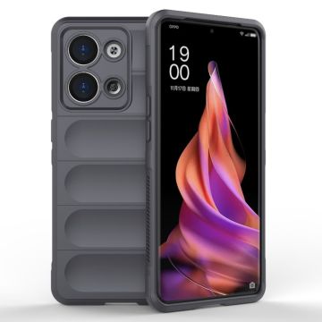 Deksel med mykt grep for Oppo Reno9 Pro - Mørkegrå