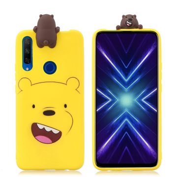 Cute 3D Honor 9X / 9X Pro case - smilende bære