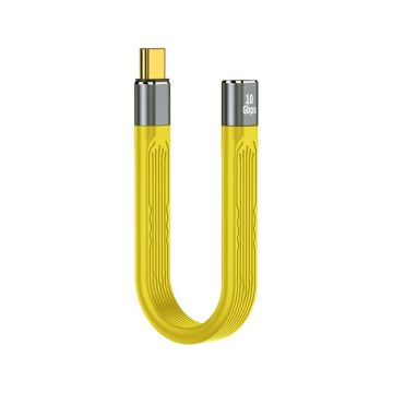 Universell 100 W hurtiglading 10 Gbps type C hunn til hann FPC-kabel