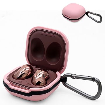 Samsung Buds Live silikonveske med spenne - Rosa