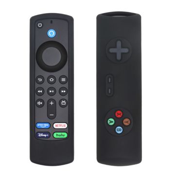 Amazon Fire TV Stick 4K (3.) fjernkontrolldeksel i silikon - Svart