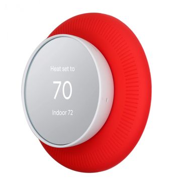 Nest Thermostat silikon deksel - Rød