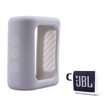 JBL Go 3 silikonveske - Hvit