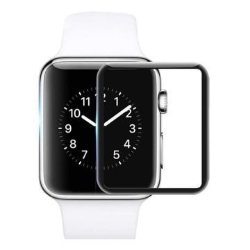 Skjermbeskytter i buet herdet glass for Apple Watch SE 2022 (40 mm)