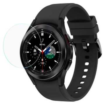 Samsung Galaxy Watch 4 Classic (42 mm) CALANS 0,3 mm skjermbeskytter av herdet glass med bueformet kant