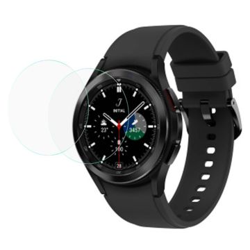 2 stk Samsung Galaxy Watch 4 Classic (42 mm) HD skjermbeskytter i herdet glass